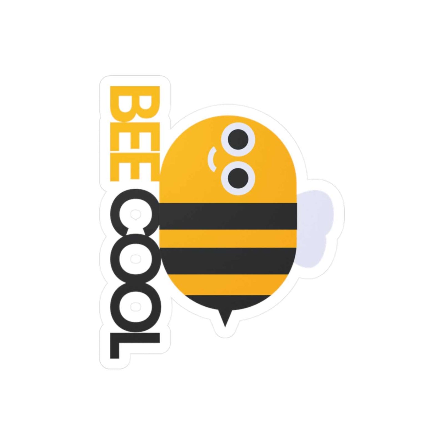 Bee Cool Vinyl Stickers
